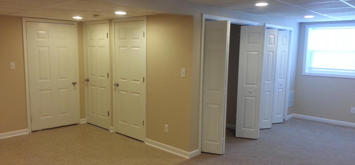 Image depecting basement remodeling services in Hickory NC